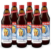 Produktbild von Rotbäckchen Fruchtsaft Direktsaft 6er Pack 6 x 700 ml glutenfrei und laktosefrei