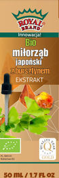 Royal Brand Ginkgo Biloba Bio Extrakt mit baltischem Bernstein Bio Flüssig 50 ml – Bild 1 von 3