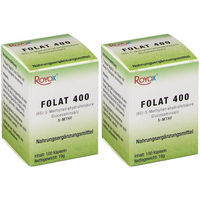Produktbild von Royox Folat 400 Folsäure Kapseln 100 Stück