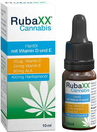 RubaXX Cannabis Tropfen vegan und glutenfrei 10 ml – Bild 1 von 3