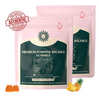 Produktbild von Ruby Essentials Balance Gummies Ananas Vegan Glutenfrei für Frauen