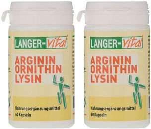 Ruhrpharm AG Arginin Ornithin Lysin Kapseln 120 Stück – Bild 1 von 1