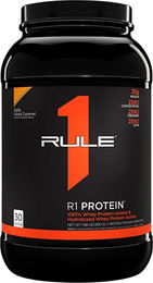 Rule 1 Proteins R1 Protein Whey Isolate Molkenprotein-Isolat Pulver Karamell 907 g – Bild 1 von 5
