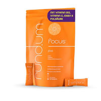 Produktbild von rund.um Focus Sticks mit Eisen, Folsäure, Vitamin B12 und Vitamin C, 20 Stück