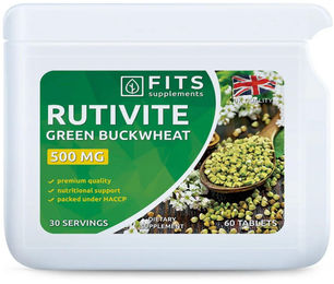 Rutivite Grüner Buchweizen 500 mg Tabletten pflanzlicher Ursprung 60 Stück – Bild 1 von 1