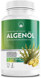 Saint Nutrition Algenöl Kapseln Vegan mit Omega 3 Fettsäuren DHA und EPA ohne Zusatzstoffe – Bild 1 von 3