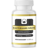 Produktbild von Saint Nutrition Beauty Care mit Biotin Tabletten für Frauen und Männer 60 Stück