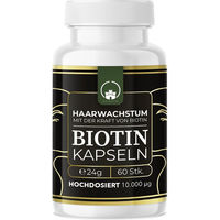 Produktbild von Saint Nutrition Biotin-Komplex Haarwachstum Kapseln für Frauen und Männer 60 Stück