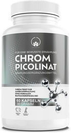 Saint Nutrition Chrom Picolinat Kapseln 200 µg 60 Stück – Bild 1 von 2
