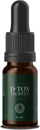 Saint Nutrition D-Tox Tropfen mit Hanfsamenöl vegan 10 ml – Bild 1 von 4