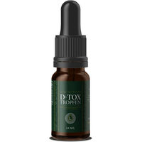Produktbild von Saint Nutrition D-Tox Tropfen mit Hanfsamenöl vegan 10 ml