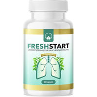 Produktbild von Saint Nutrition FreshStart Kapseln zur Unterstützung bei der Rauchentwöhnung ohne Nikotin