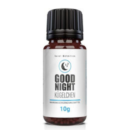 Saint Nutrition Good Night Kügelchen für Babys mit Bach-Blütenmischung Lavendel Thymian und Zimt ohne Zusatzstoffe 10g – Bild 1 von 4