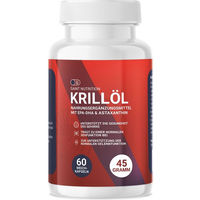 Produktbild von Saint Nutrition Krillöl Kapseln mit Omega 3 Fettsäuren ohne Zusatzstoffe