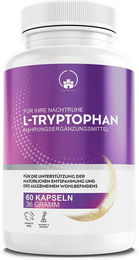 Saint Nutrition L-Tryptophan Kapseln 1000mg 60 Stück – Bild 1 von 3