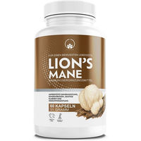 Produktbild von Saint Nutrition Lions Mane Kapseln mit Löwenmähne hochdosiert 60 Stück