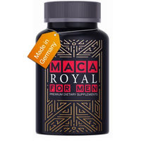Produktbild von Saint Nutrition Maca Royal Kapseln hochdosiert mit 20 mg Maca pflanzlicher Ursprung ohne Zusatzstoffe für Männer