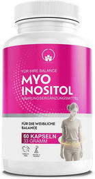 Saint Nutrition Myo Inositol 1500 mg Kapseln für Frauen 60 Stück – Bild 1 von 2