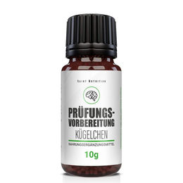 Saint Nutrition Prüfungsvorbereitung Kügelchen zur Unterstützung von Konzentration und Fokus 10g – Bild 1 von 3