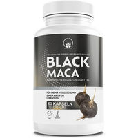 Produktbild von Saint Nutrition Schwarzer Maca Extrakt Kapseln Bio Hochdosiert