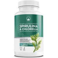 Produktbild von Saint Nutrition Spirulina Chlorella Superfood-Mischung Kapseln