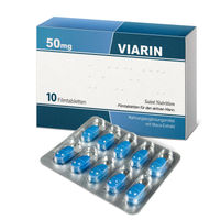 Produktbild von Saint Nutrition Viarin 50mg Kapseln für Männer