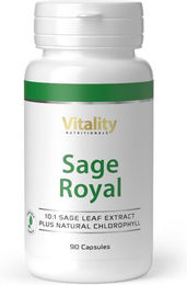 Salbei Royal Vitality Nutritionals 1000 mg Kapseln vegan und vegetarisch ohne Zusatzstoffe – Bild 1 von 1