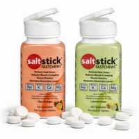 Produktbild von SaltStick Fast Chews Elektrolyt-Lutschtabletten Beeren-Mix 96g (60 Stück)