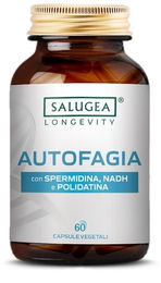 Salugea Autofagia Nahrungsergänzungsmittel vegetarische Kapseln 60 Stück laktosefrei – Bild 1 von 1