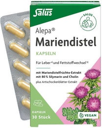 Salus Alepa Mariendistel Kapseln vegan laktosefrei glutenfrei 20g – Bild 1 von 5