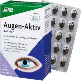 Salus Augen Aktiv Kapseln mit Vitamin-Kombination 60 Stück – Bild 1 von 3