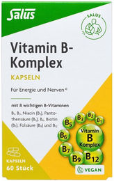 Salus B-Komplex Kapseln vegan laktosefrei glutenfrei 60 Stück – Bild 1 von 1
