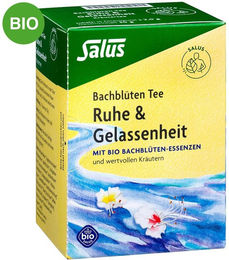 Salus Bachblüten Tee Ruhe & Gelassenheit Bio Vegan 15 Beutel – Bild 1 von 6