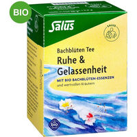 Produktbild von Salus Bachblüten Tee Ruhe & Gelassenheit Bio Vegan 15 Beutel