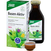 Produktbild von Salus Basen Aktiv Mineralstoff-Kräuter-Elixier mit Mineralstoff-Komplex 250 ml