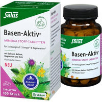 Produktbild von Salus Basen-Aktiv Mineralstoff-Kräuter-Tabletten laktosefrei 100 Stück
