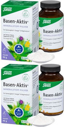 Salus Basen-Aktiv Mineralstoff-Kräuterextrakt-Pulver mit Mineralstoff-Komplex laktosefrei und ohne Zusatzstoffe 180 g – Bild 1 von 1