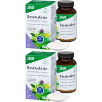 Produktbild von Salus Basen-Aktiv Mineralstoff-Kräuterextrakt-Pulver mit Mineralstoff-Komplex laktosefrei und ohne Zusatzstoffe 180 g