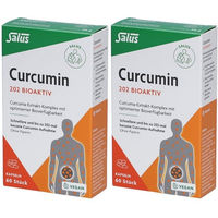 Produktbild von Salus Curcumin Extrakt Kapseln laktosefrei und glutenfrei 120 Stück