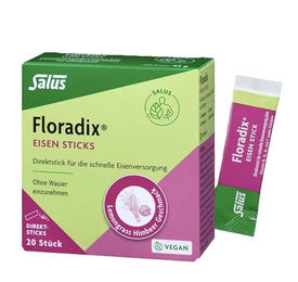 Salus Floradix Eisen Sticks Kräuterblut mit Eisen 20 Sticks – Bild 1 von 1