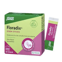 Produktbild von Salus Floradix Eisen Sticks Kräuterblut mit Eisen 20 Sticks