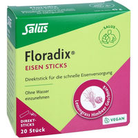 Produktbild von Salus Floradix Eisen Sticks Pulver 20 Stück