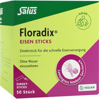 Produktbild von Salus Floradix Eisen Sticks Pulver 50 Stück