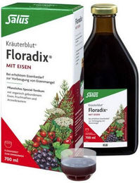 Salus Floradix Kräuterblut mit Eisen Gluconat Flüssig 700 ml – Bild 1 von 2