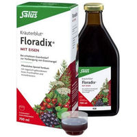 Produktbild von Salus Floradix Kräuterblut mit Eisen Gluconat Flüssig 700 ml