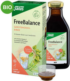 Salus Freebalance Gerstengras-Birke 10-Kräuter-Elixier Bio 250 ml – Bild 1 von 11