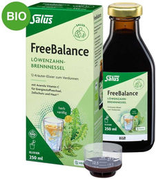 Salus FreeBalance Löwenzahn-Brennnessel 12-Kräuter-Elixier Bio Kräuter-Komplex Lösung 250 ml – Bild 1 von 10