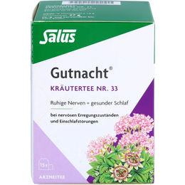Salus Gutnacht Kräutertee Nr. 33 Filterbeutel 15 Stück – Bild 1 von 1