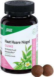 Salus Haut Haare Nägel Gummis mit Zink, Biotin und Selen, vegan, glutenfrei und laktosefrei – Bild 1 von 3
