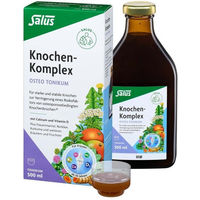 Produktbild von Salus Knochen-Komplex Osteo Mineralstoff-Komplex Flüssig laktosefrei und glutenfrei für Frauen und Senioren